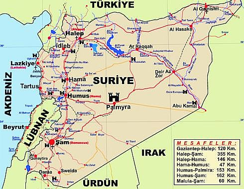 Suriye Haritası