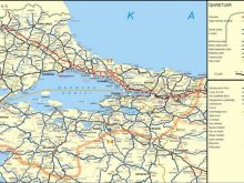 Marmara Bölgesi Haritası