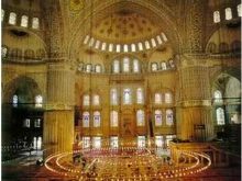 sultan ahmet camii içi