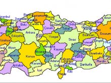 turkiye iller haritasi