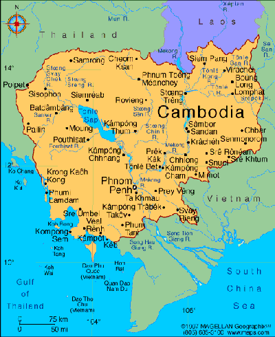 kambocya haritasi resmi