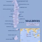 Maldivler Haritası