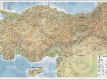 türkiye fiziki haritası