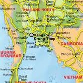 tayland haritasi
