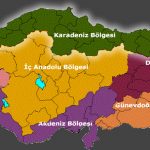 türkiye bölgeler haritası