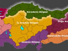 turkiye bolgeler haritasi