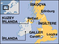 iskoçya Haritası