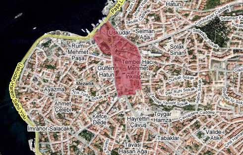 istanbul avrupa yakası haritası