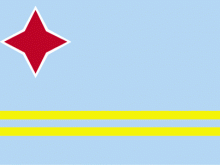 aruba bayrağı