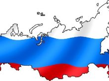 b 320371 rusya_haritası_üzerinde_rusya_bayragi